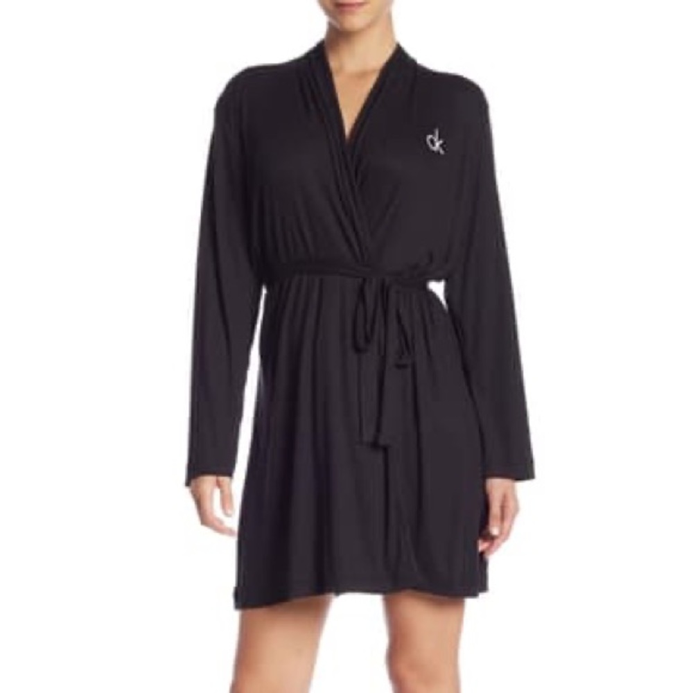 Calvin Klein Waffle Knit Robe